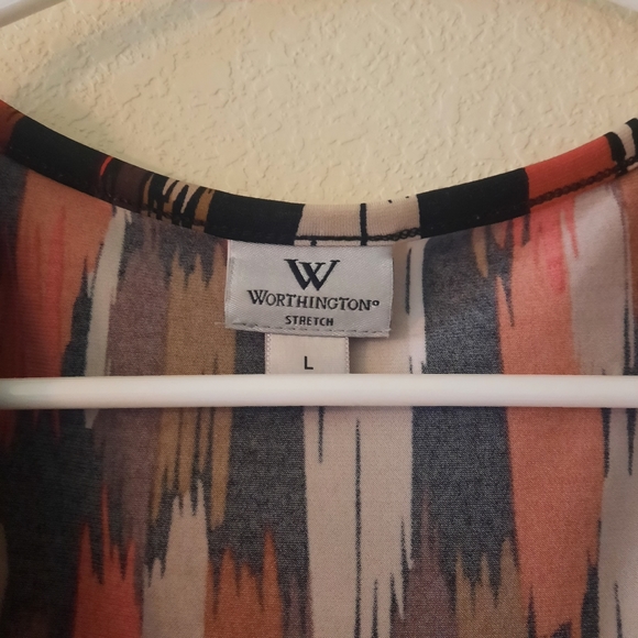 Worthington Dressy Sleeveless Blouse  *BOGO* - Picture 2 of 3